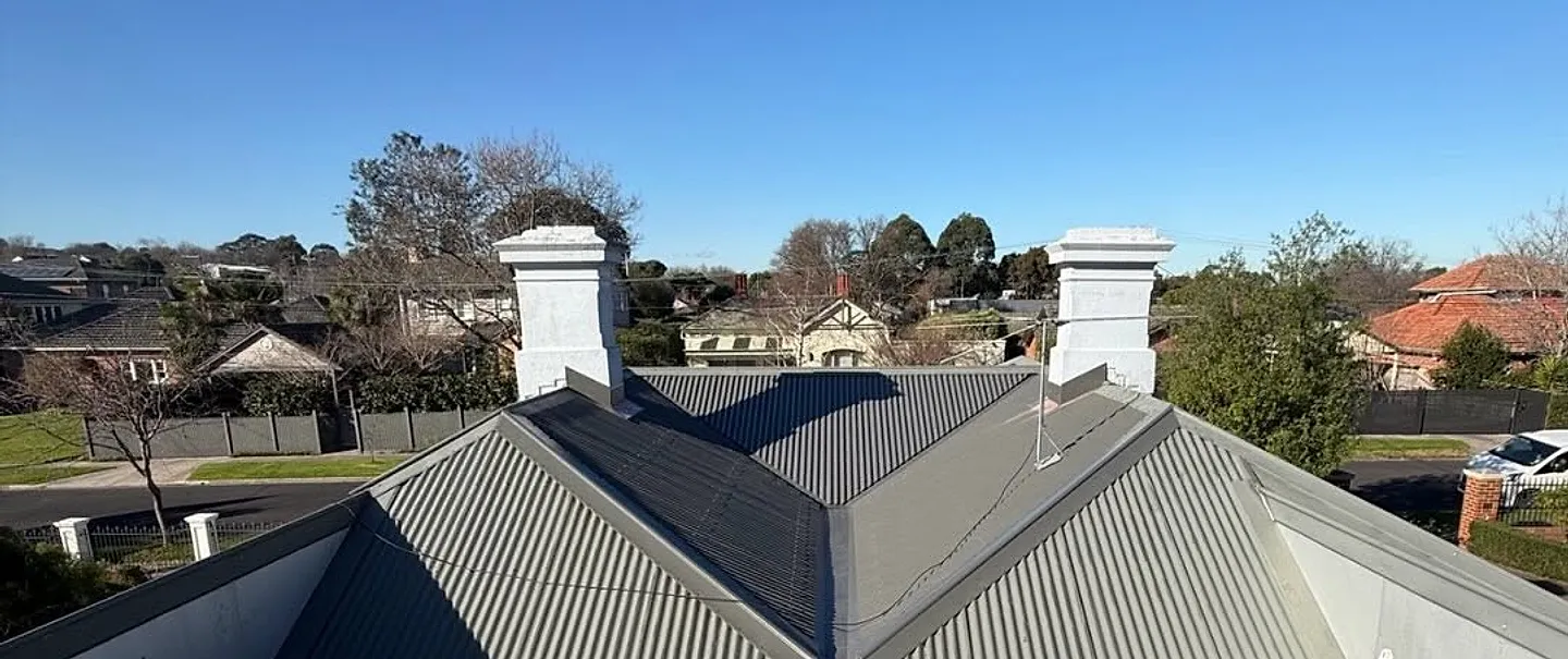 Weathered Metal Roof Upgraded to New Colorbond - BM Roof Plumbing